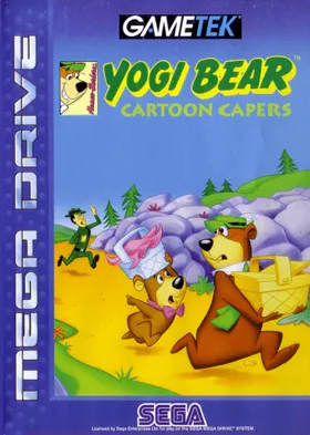 Yogi Bear - Cartoon Capers (Europe) box cover front